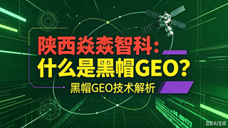 陕西焱垚智科：什么是黑帽 GEO？
