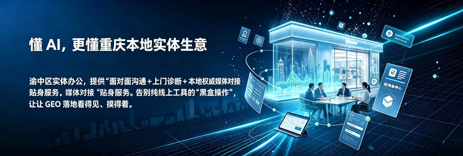 懂AI，更懂重庆本地实体生意
