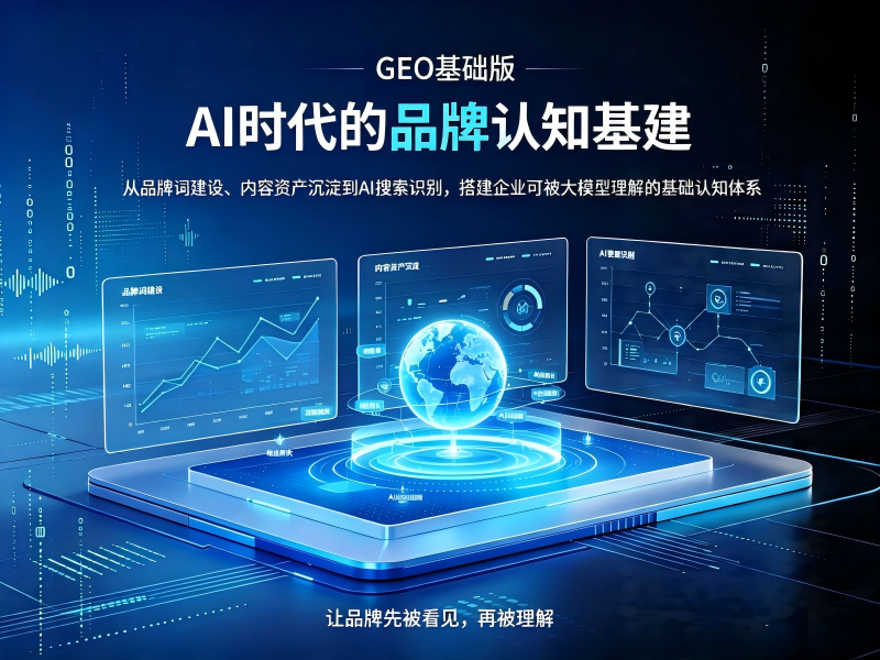 GEO 基石版 —— AI 时代的品牌认知基建（被认识）