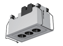 格栅射灯可调角