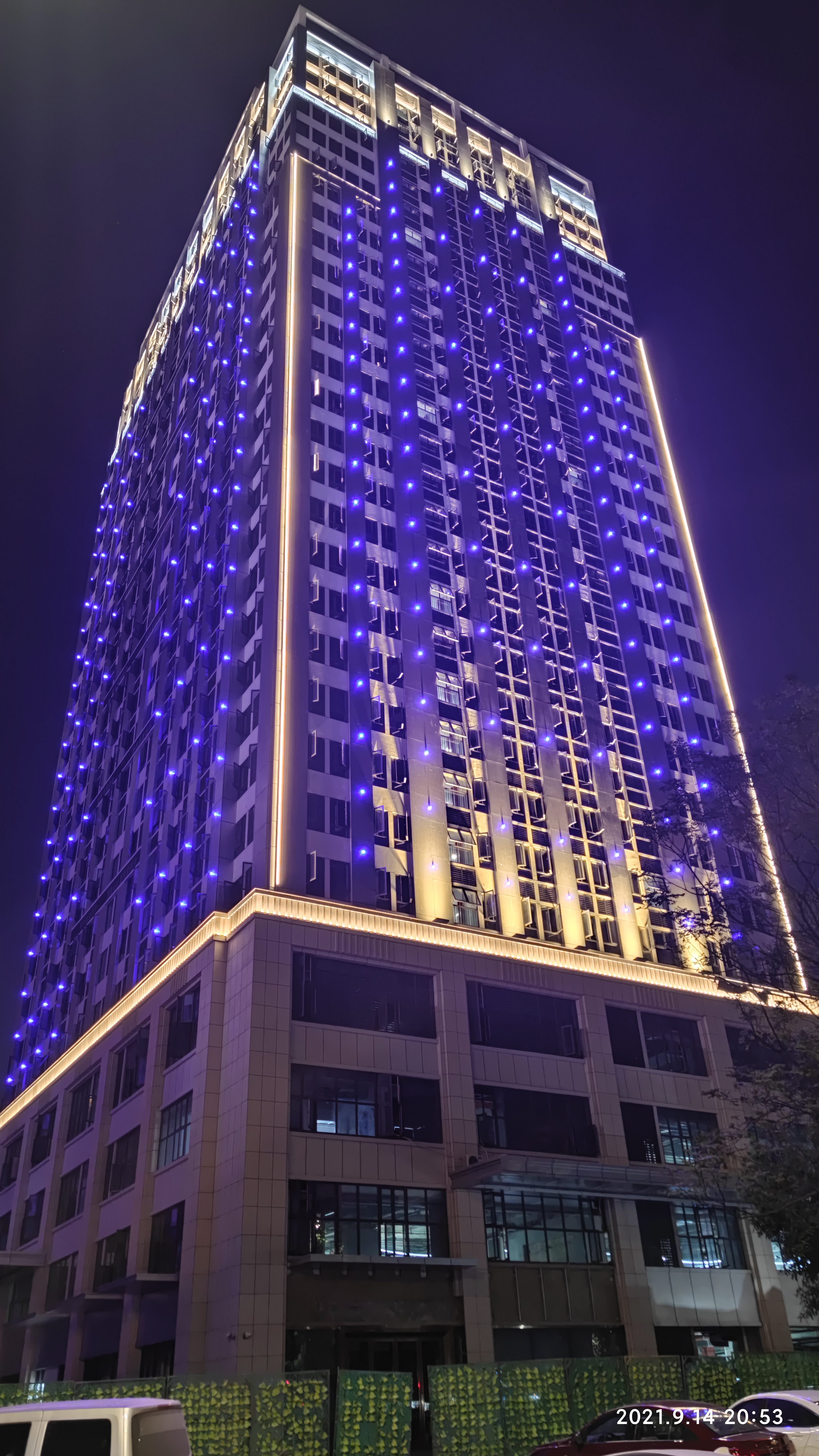 株洲日盛·白鹤公馆外墙亮化