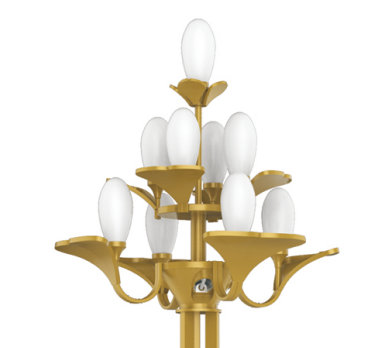 银杏景观组合灯