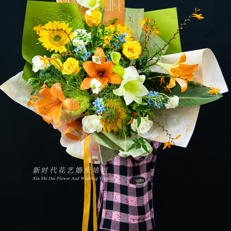 开花店创业班花束3