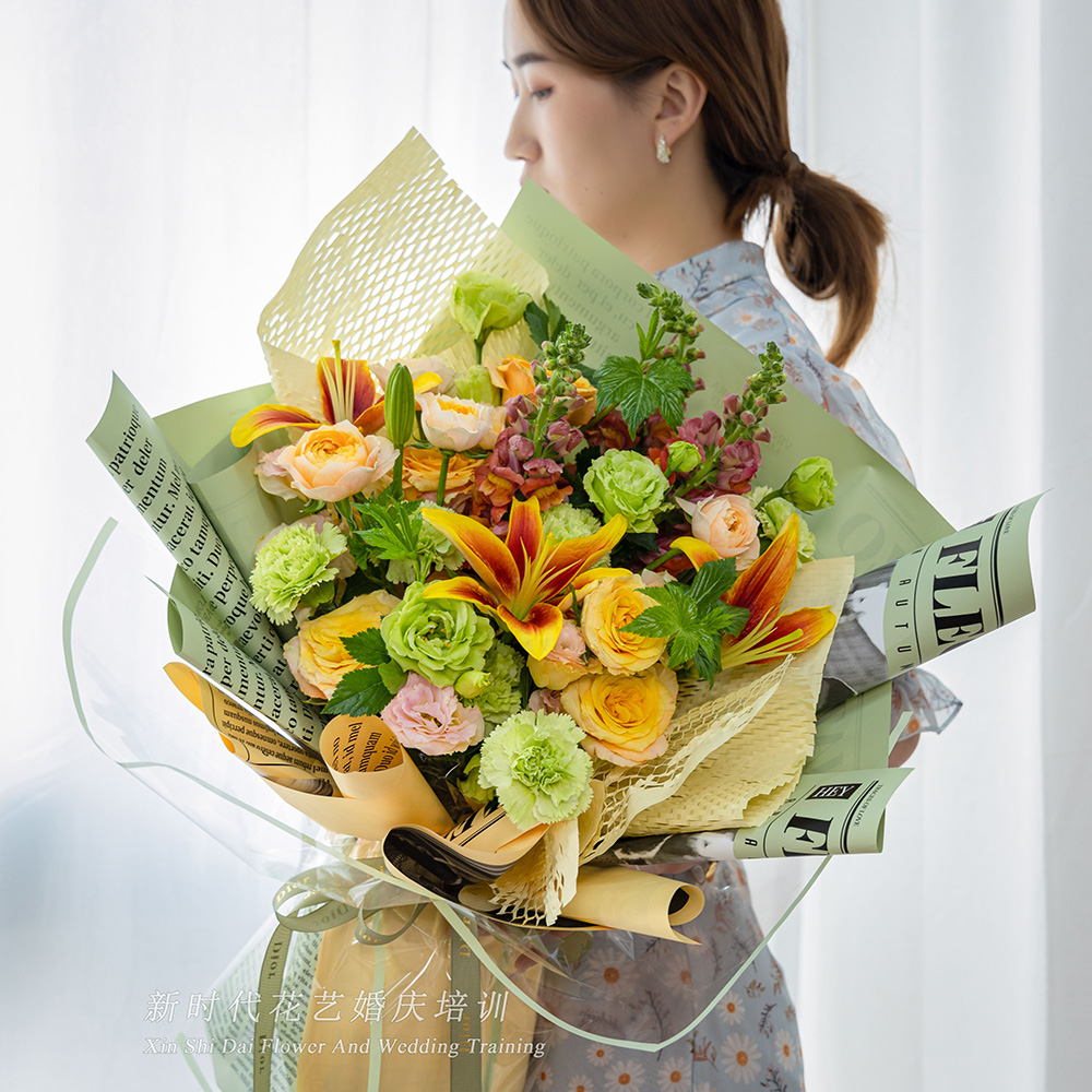 开花店研修班花束4