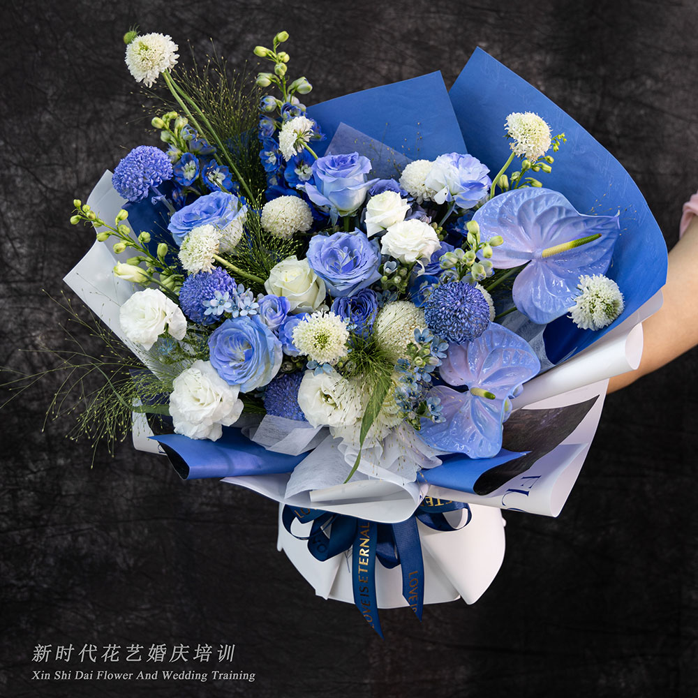 花店创业班手打花束3