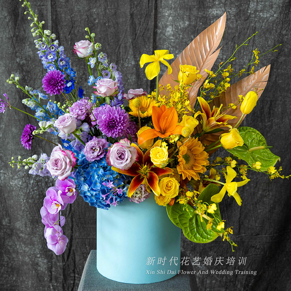 花店创业班插花作品3