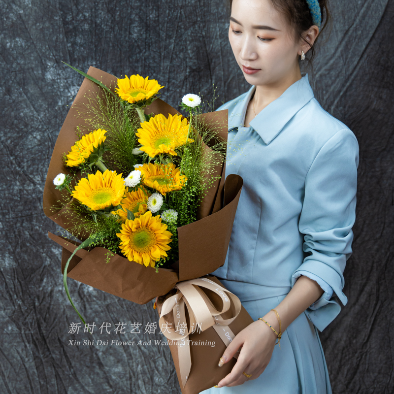 开花店研修班花束4