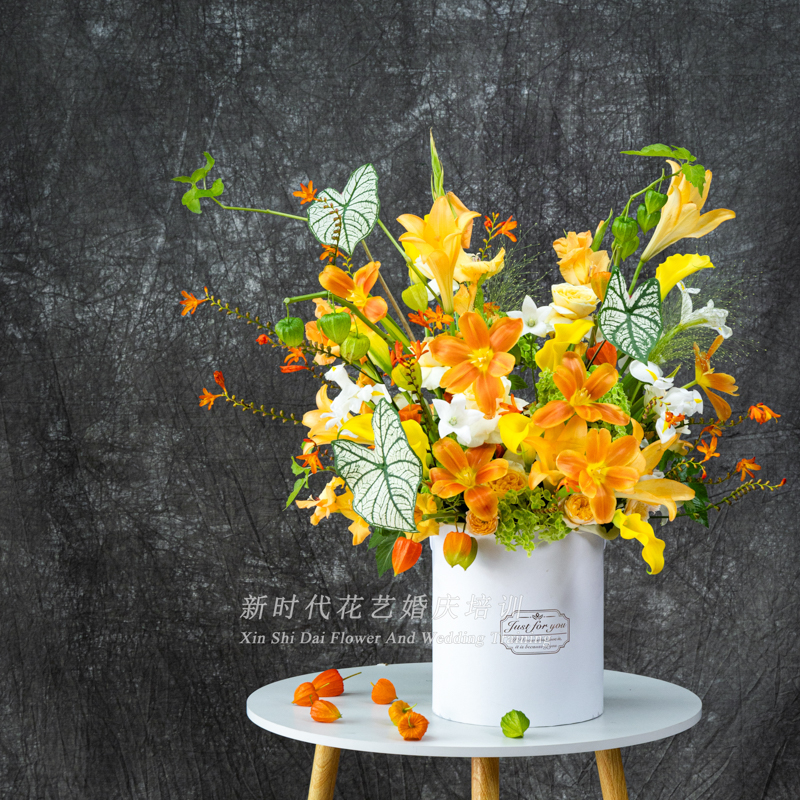 研修班插花作品1