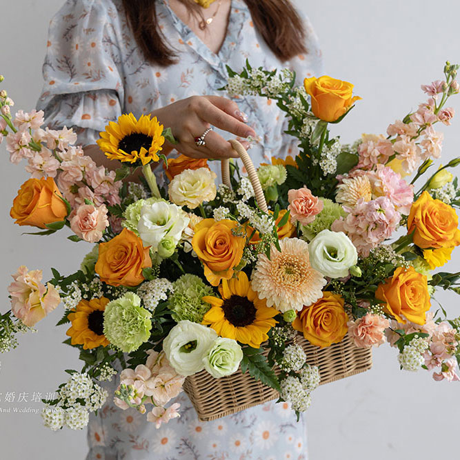 开店创业班礼品花篮1