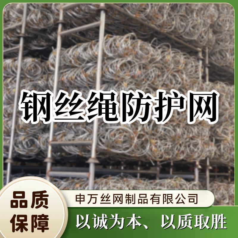 钢丝绳防护网
