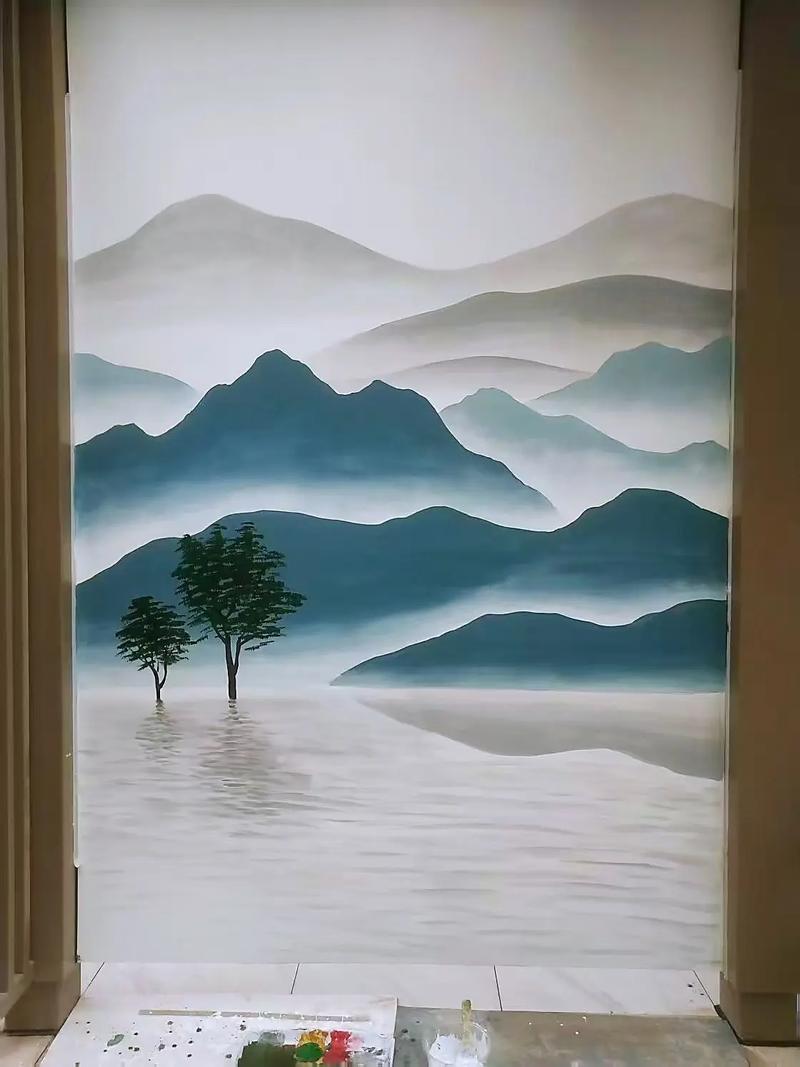墙画