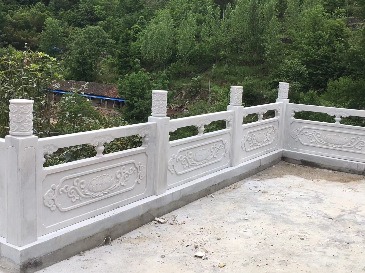 景区石栏杆