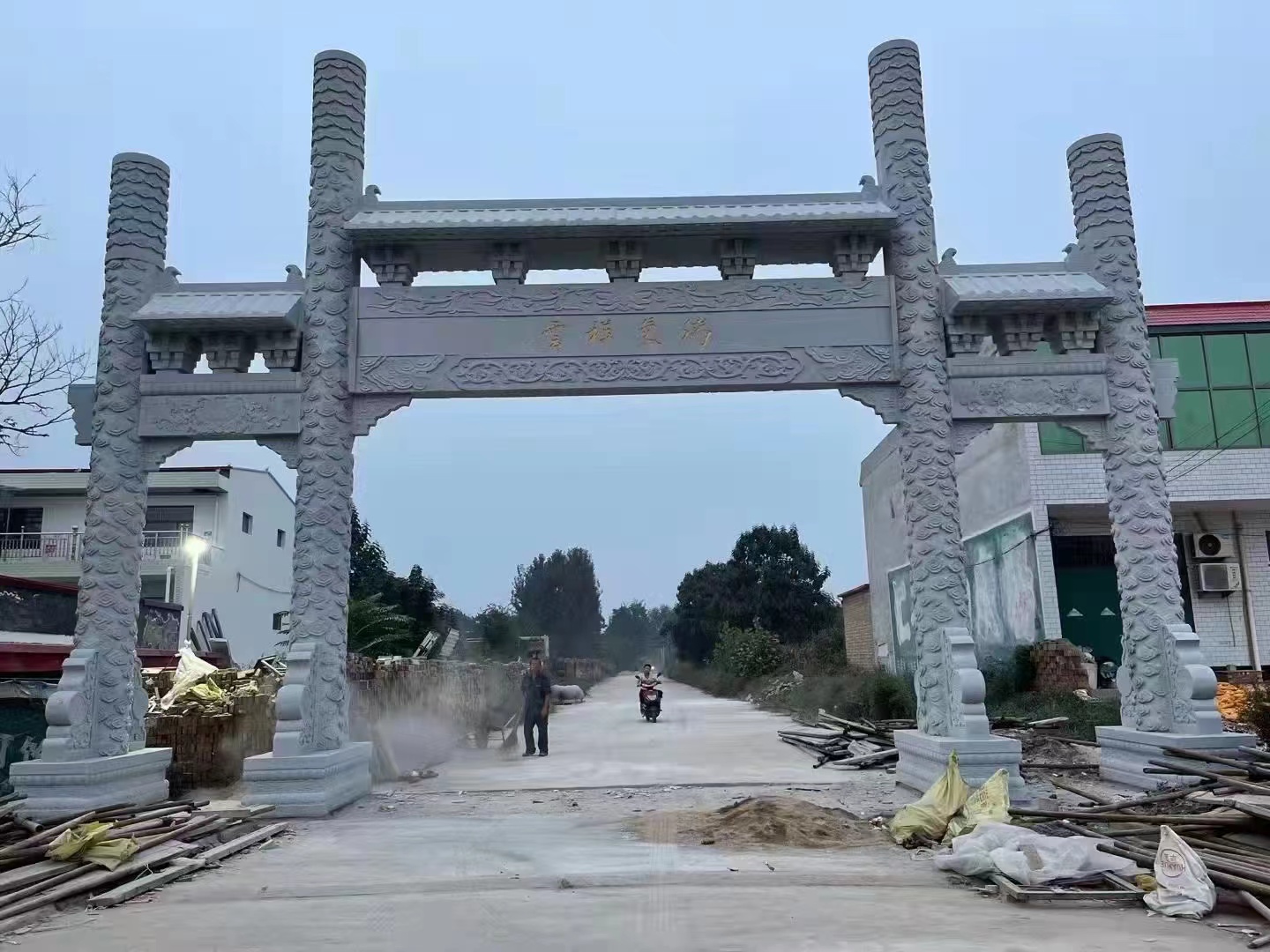 牌楼石雕
