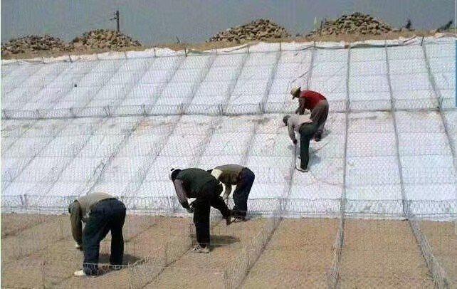 护堤石笼网