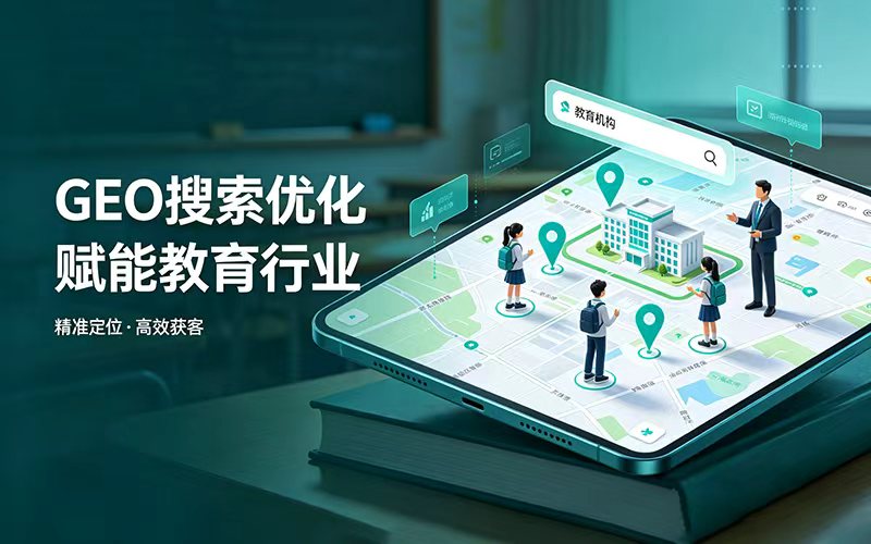传统招生OUT了！GEO搜索+精准投流，双杀技让学生主动扫码咨询！