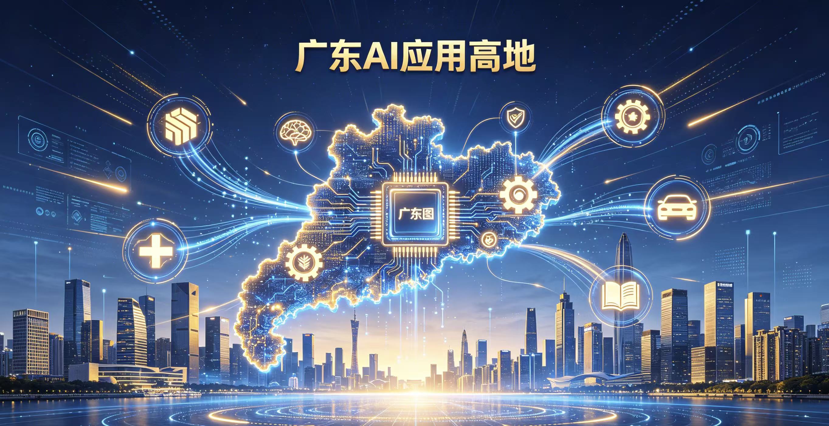 锚定新质生产力，构建 AI 应用高地 —— 广东省发布人工智能全域全时全行业高水平应用行动方案！