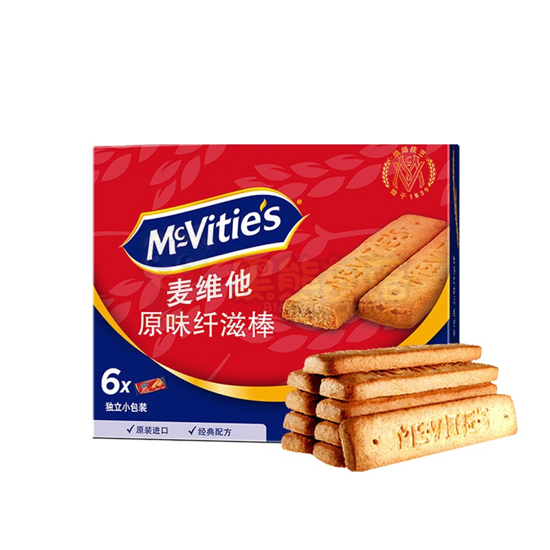 沙特阿拉伯进口麦维他纤滋棒盒装180g