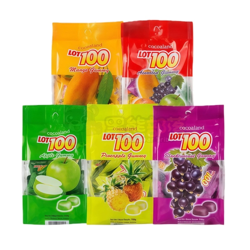马来西亚进口LOT100一百份软糖150g