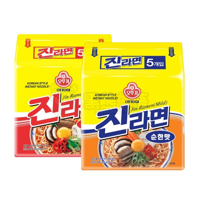 韩国进口不倒翁金拉面(油炸方便面)600g