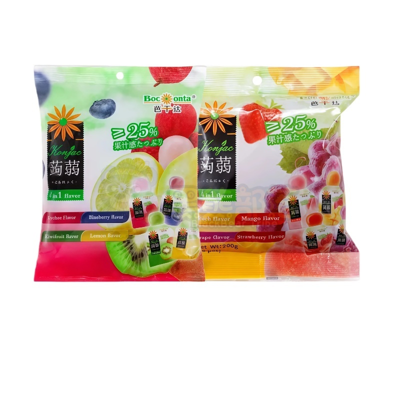 马来西亚进口芭干达蒟蒻(魔芋)果汁果冻200g