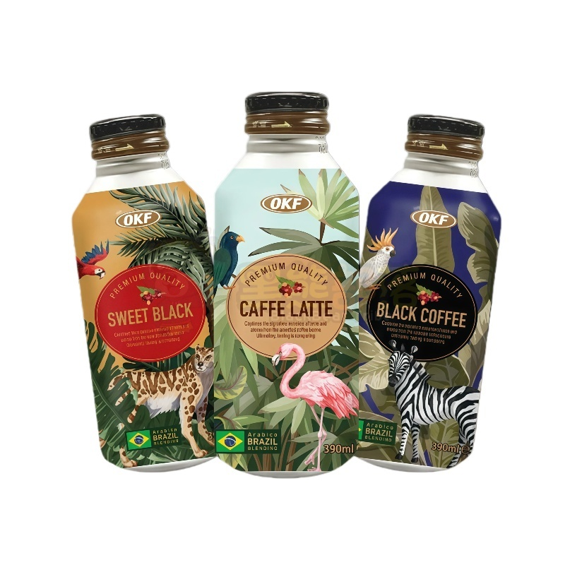 韩国进口韩国进口OKF奶茶饮料390ml