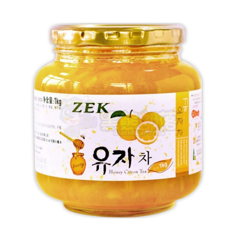 韩国进口ZEK蜂蜜柚子茶（果肉饮料）1kg