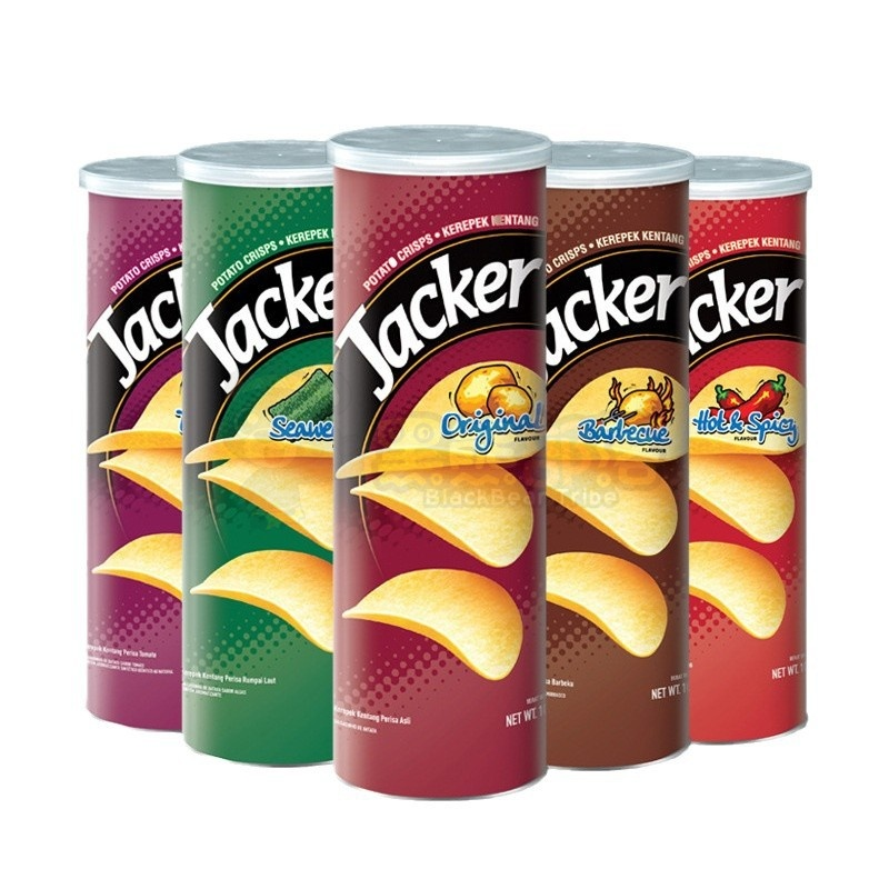 马来西亚进口Jacker杰克薯片100g