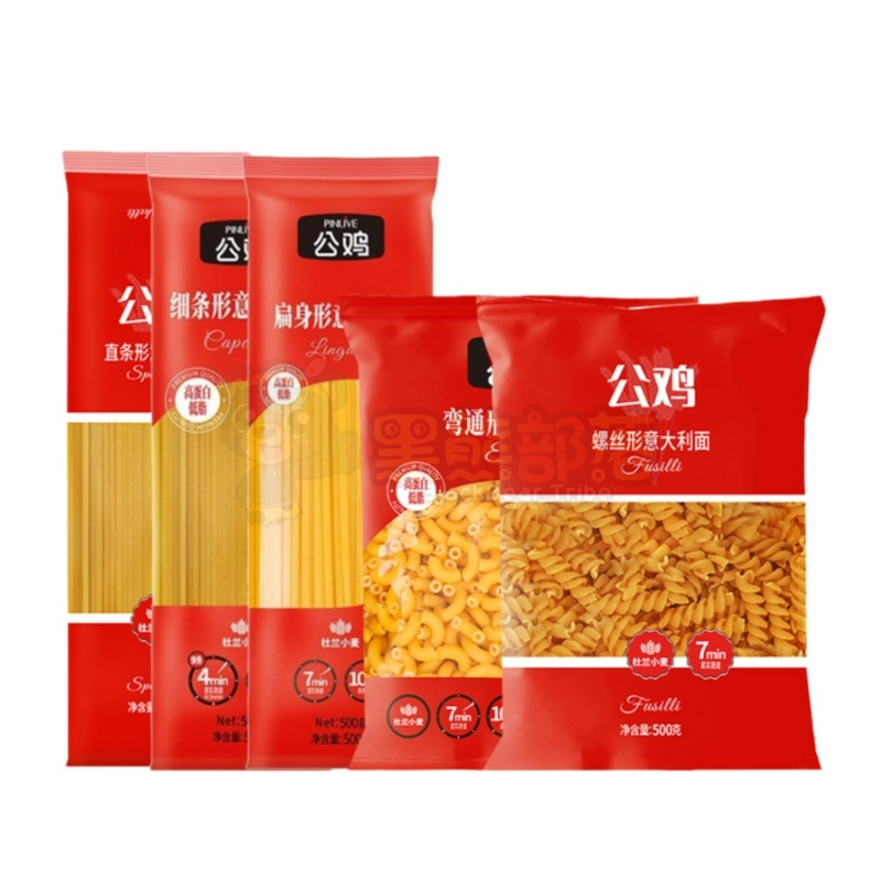 土耳其进口公鸡意大利面螺丝形500g