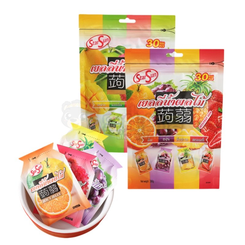 泰国进口StarSun可吸果冻390g
