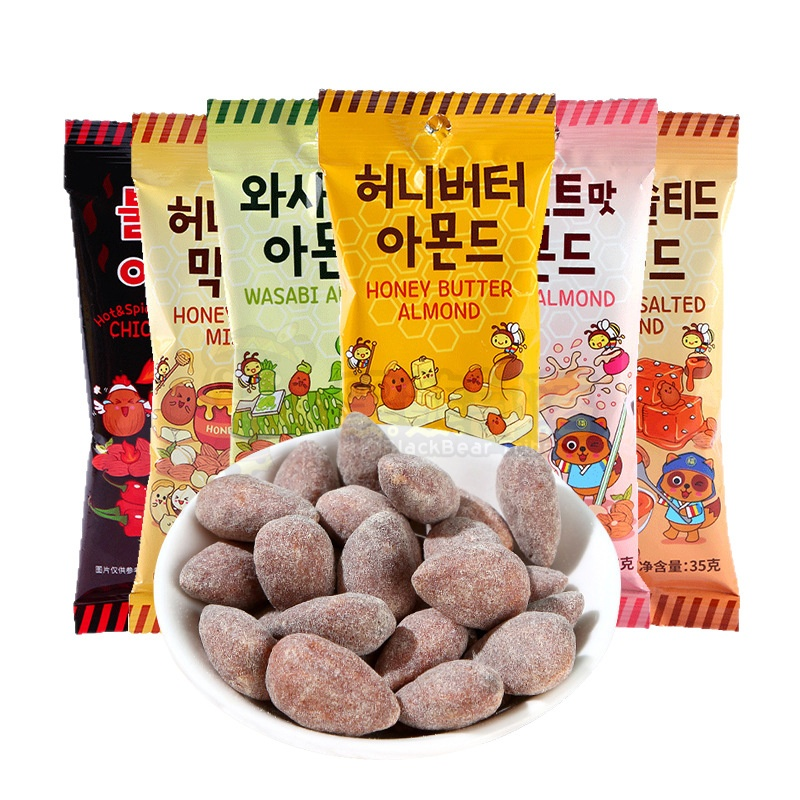 韩国进口韩沽蜂蜜扁桃仁35g