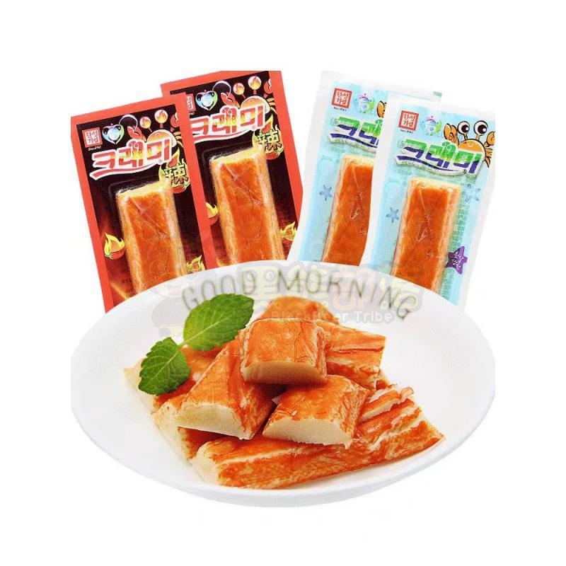 韩国进口客唻美蟹味棒（辣味)35g