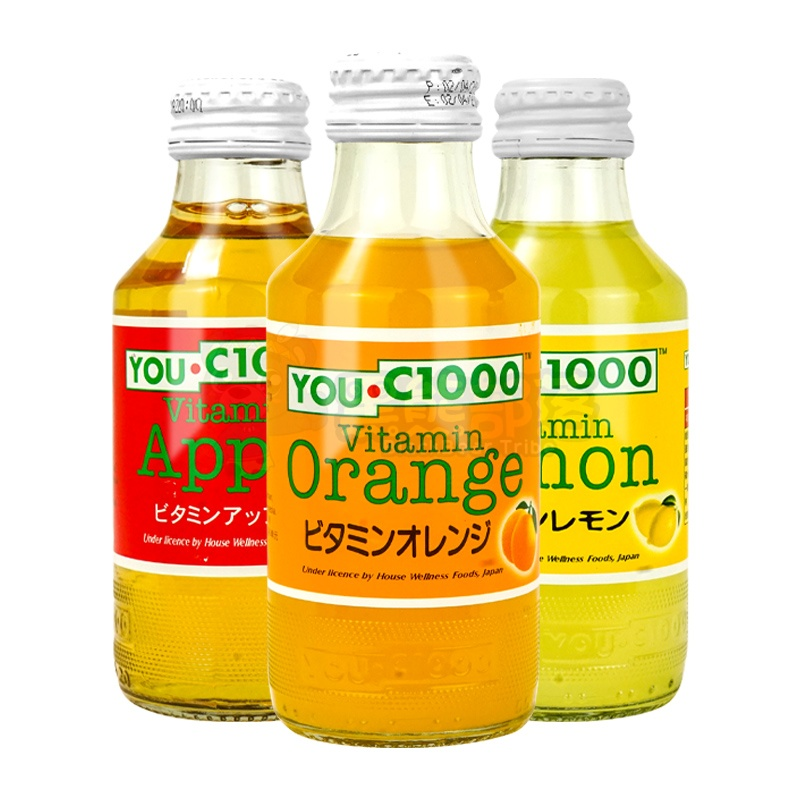 印尼进口YOU C1000牌 碳酸饮料140ml
