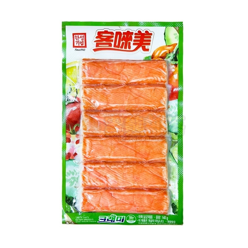 韩国进口客唻美蟹味棒140g
