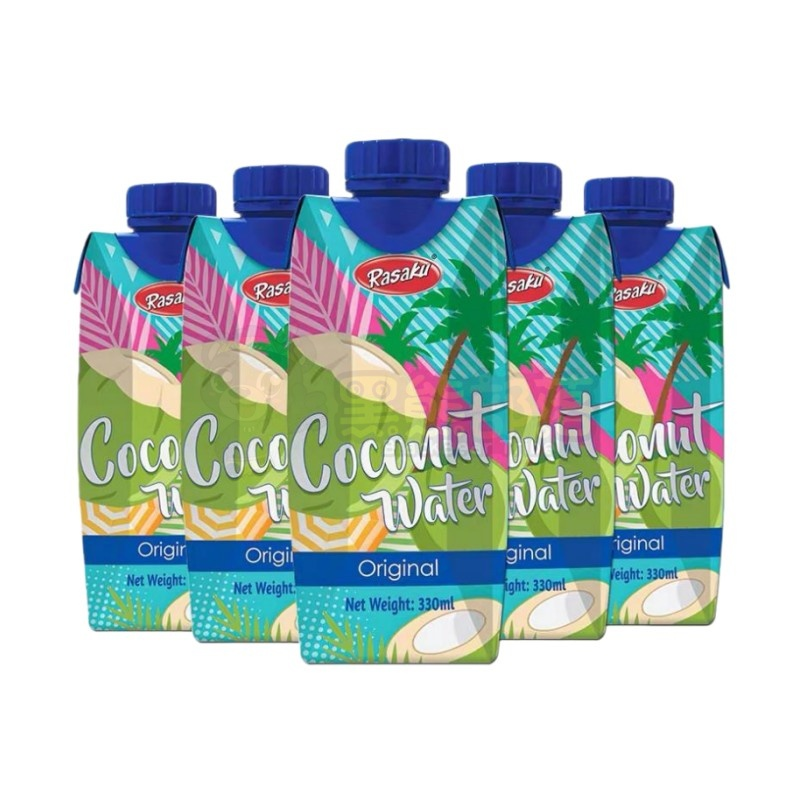 马来西亚进口RASAKU牌椰子水330ml