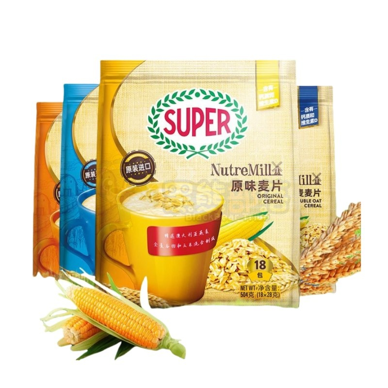 马来西亚进口SUPER NutreMill超级牌麦片504g