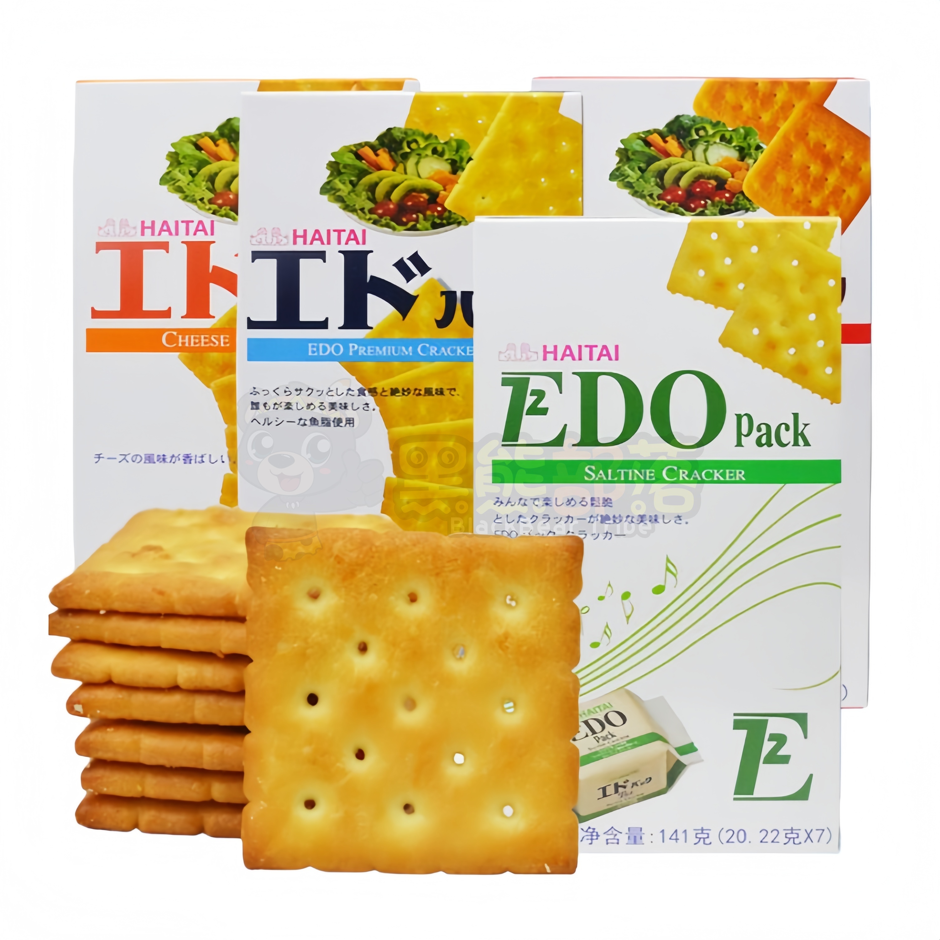 韩国进口EDO pack饼干172g