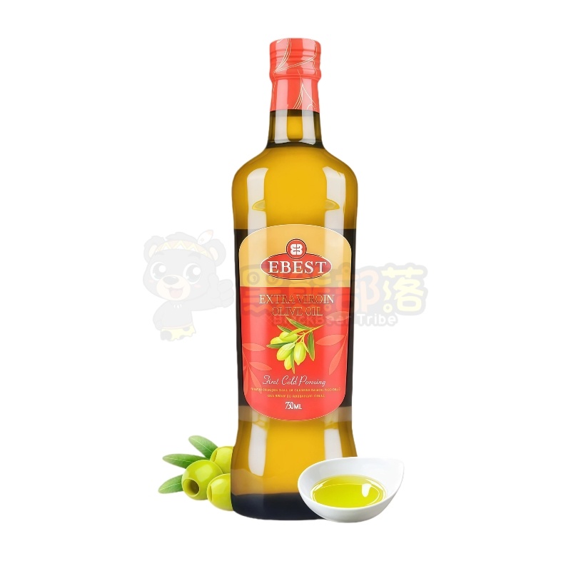 西班牙进口易贝斯特特级初榨橄榄油750ml