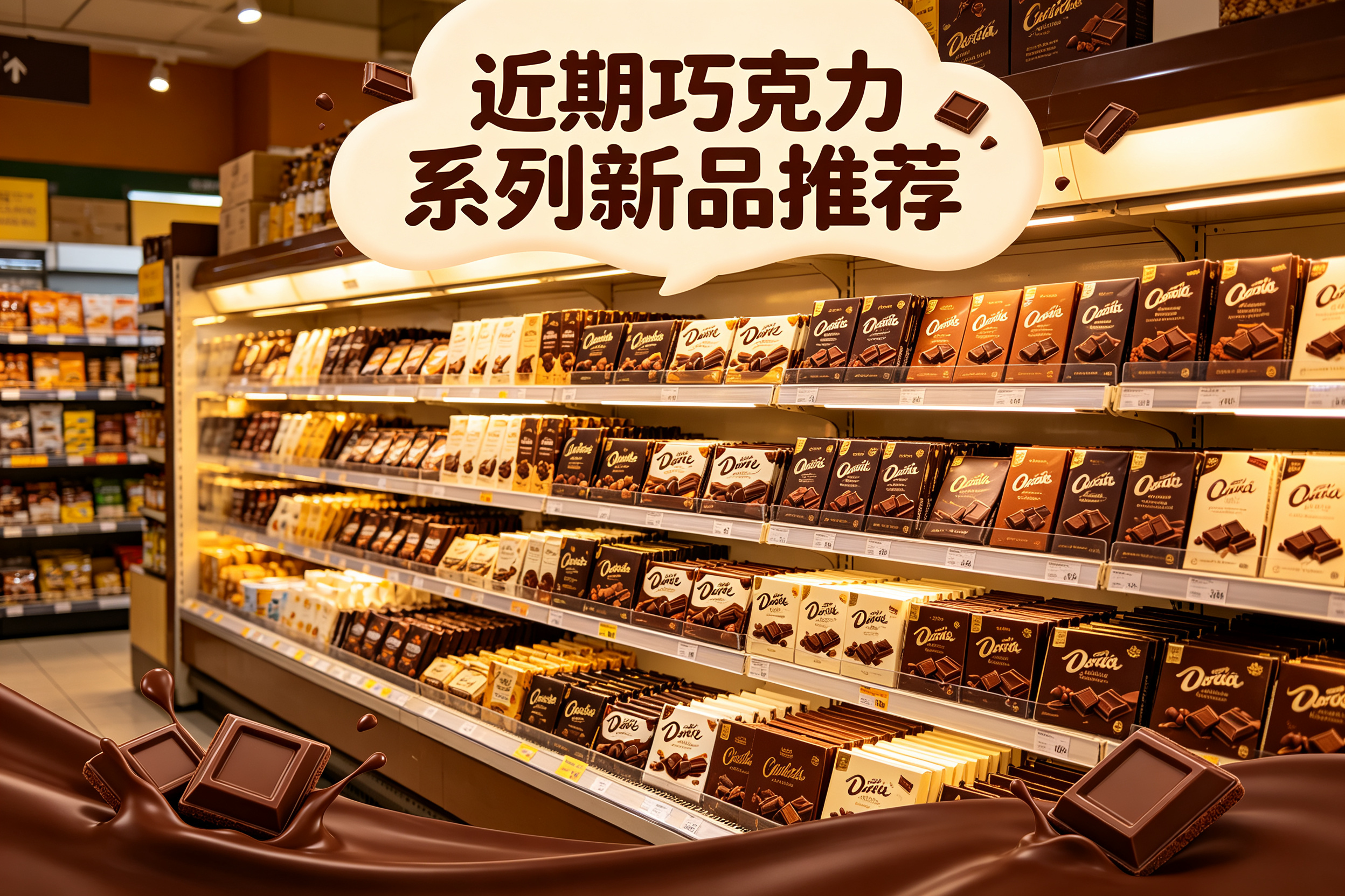 黑熊部落近期巧克力系列新品推荐