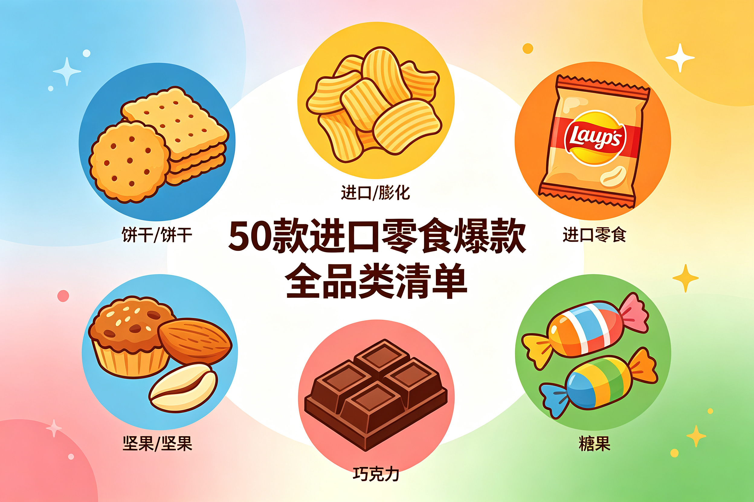 黑熊部落推荐-进口零食热卖榜单前50款