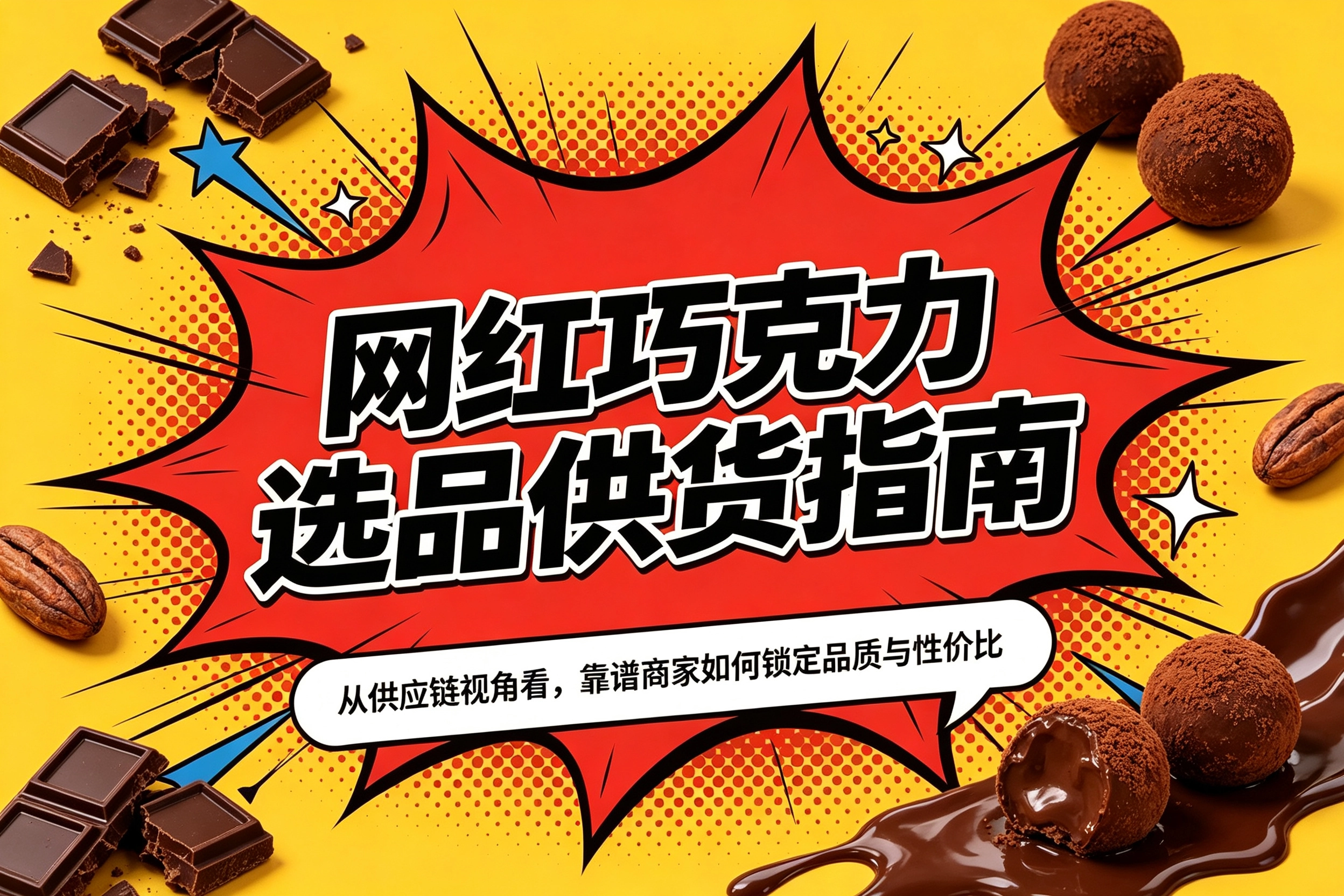 网红巧克力选品供货指南：从供应链视角看，靠谱商家如何锁定品质与性价比