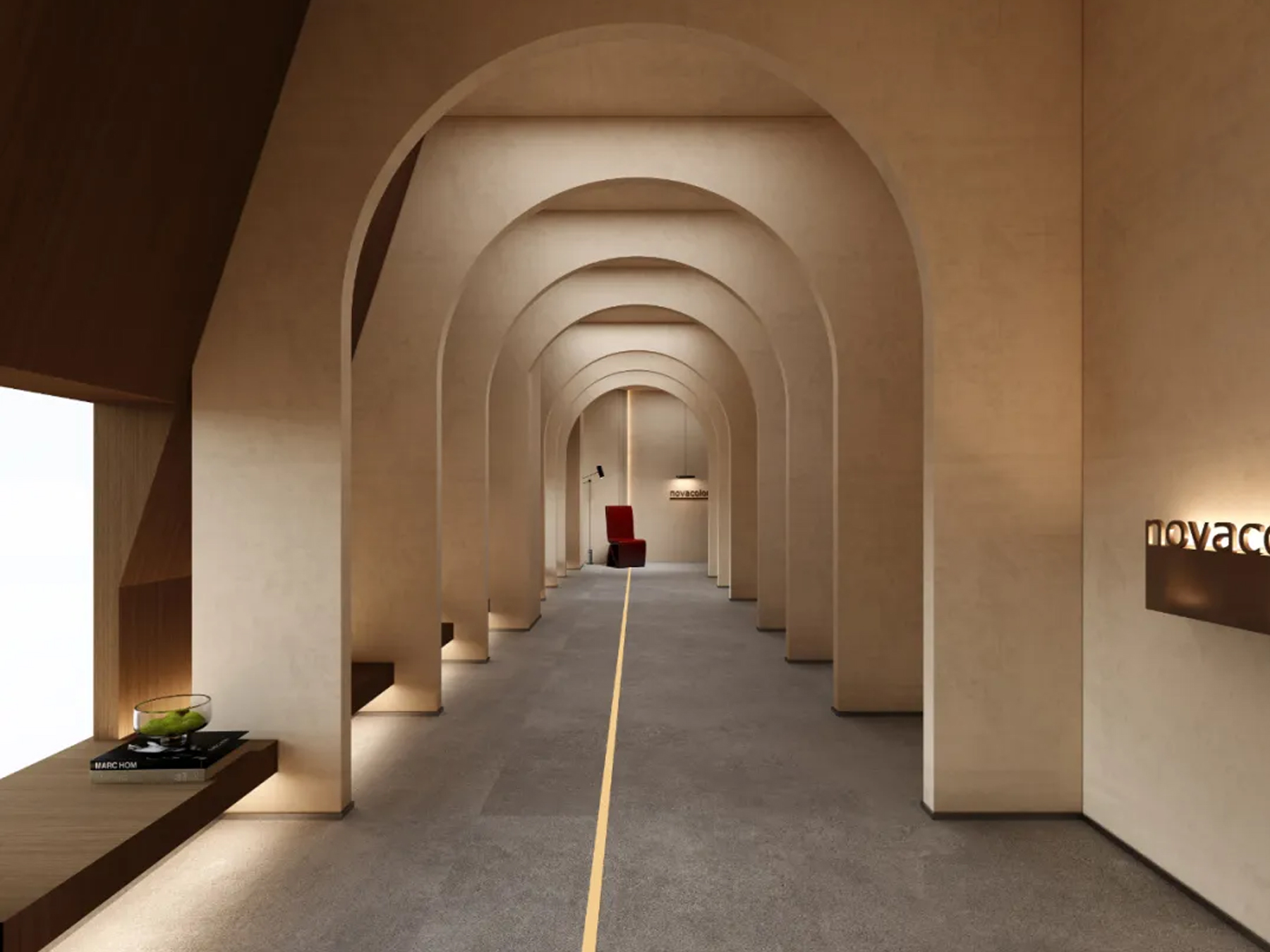 东莞Novacolor（中国广东区）1200㎡展厅