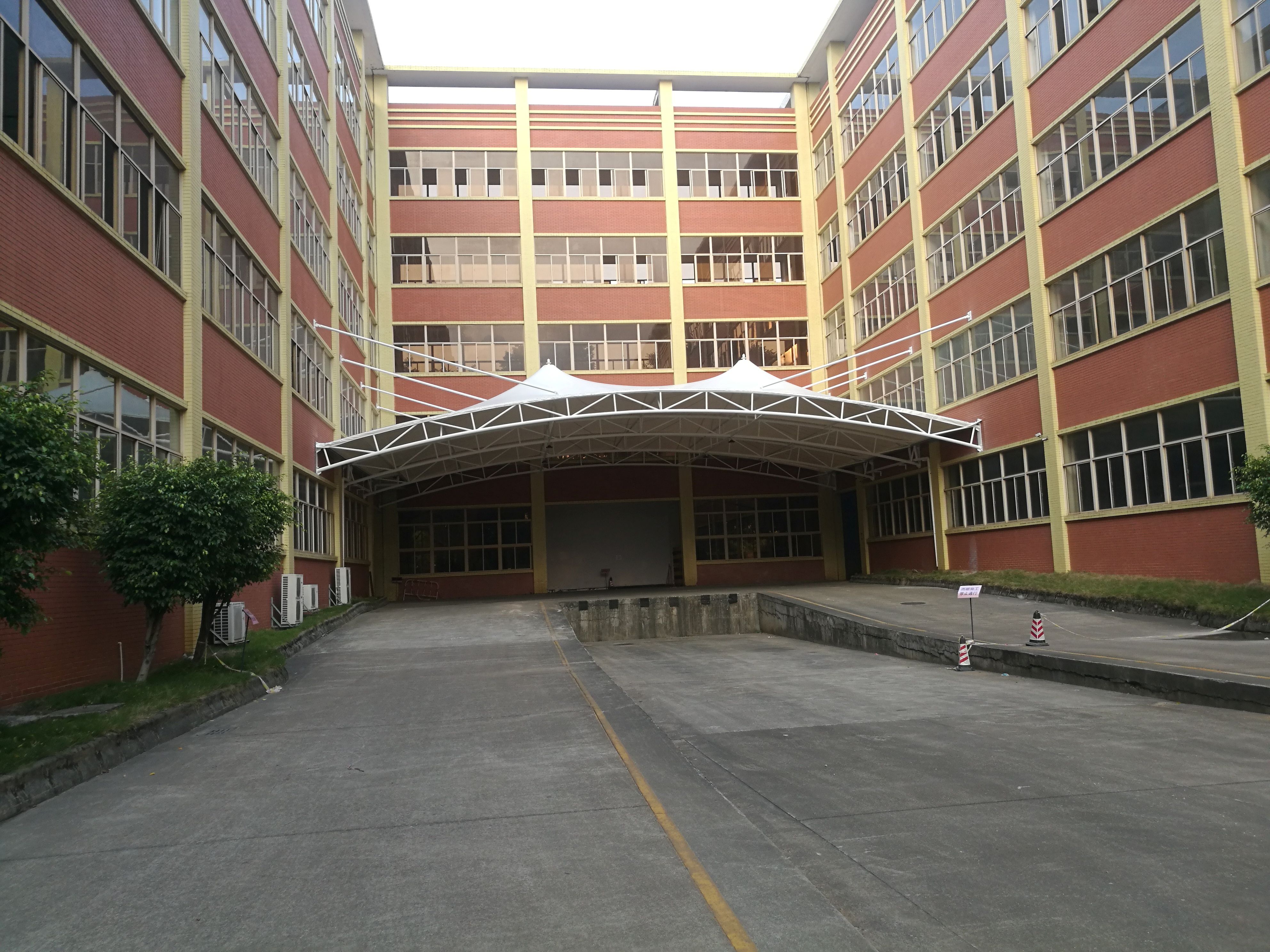 膜结构出入口雨棚