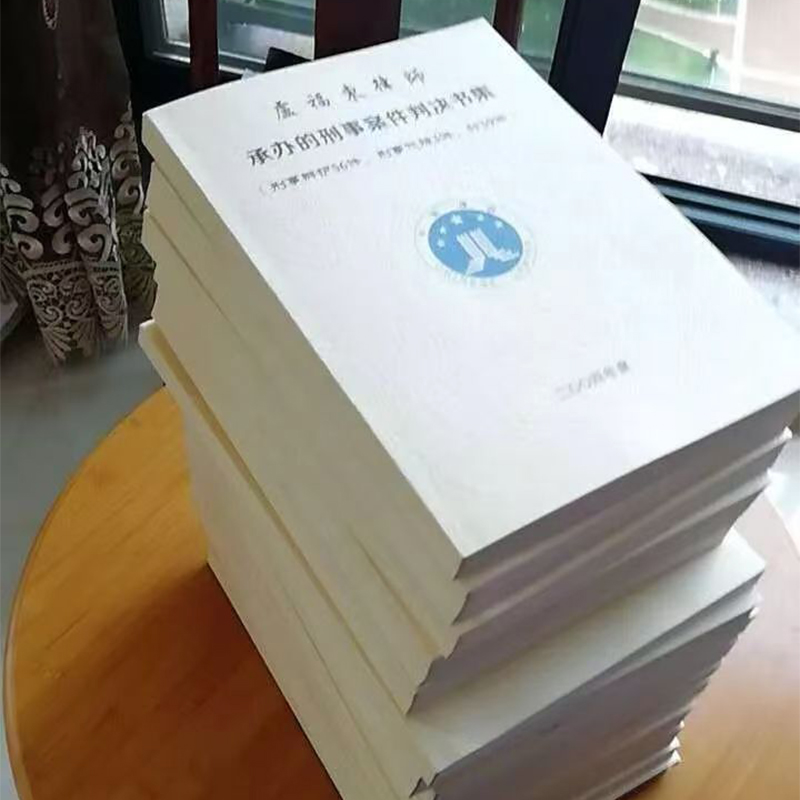 承办的刑事案件判决书集