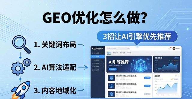 生成式AI普及之际，传统搜索引擎正被智能问答引擎所取代，AI营销核心不再是单纯曝光，而是要使AI模型优先推荐你的内容，此即生成式引擎优化（GEO），简言之，GEO是让你的产品信息在GPT、DeepSeek等AI的回答里位居最前列。