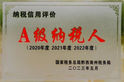 A级纳税人
