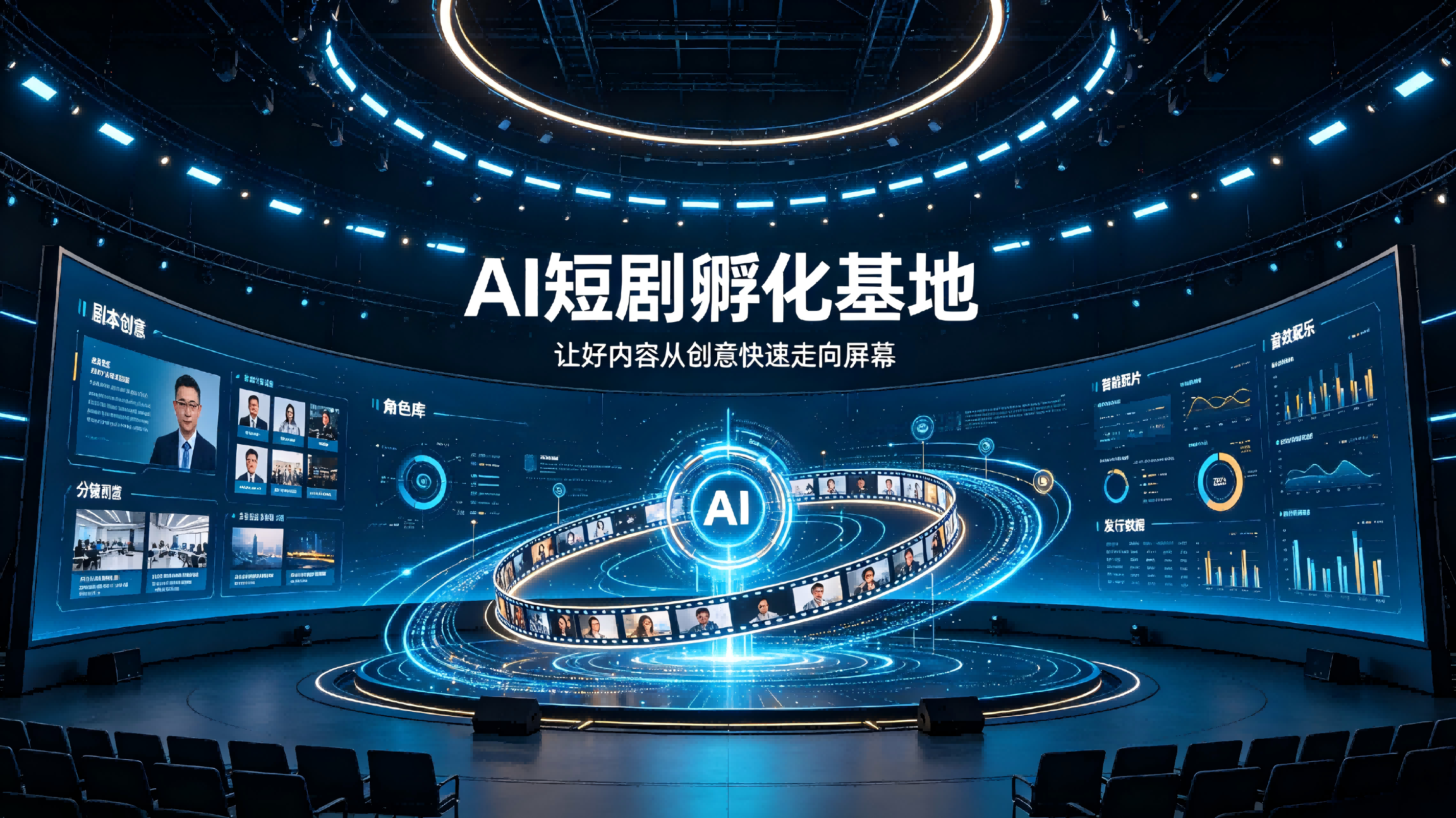 AI短剧孵化基地