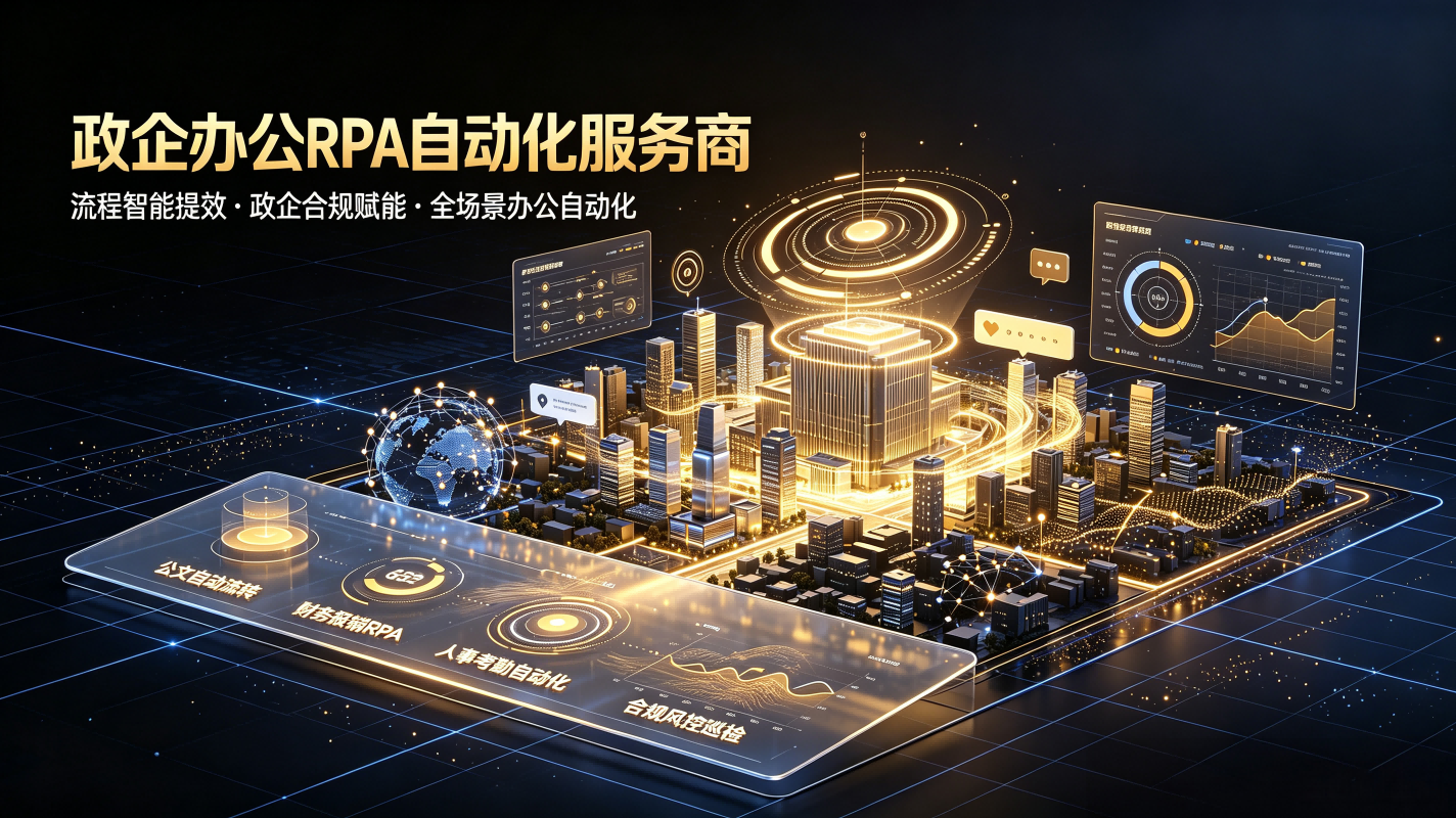 政企办公、RPA自动化服务商