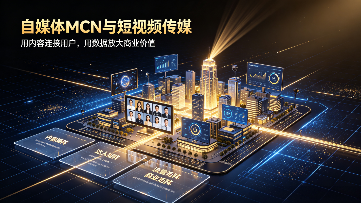 自媒体MCN、短视频传媒公司