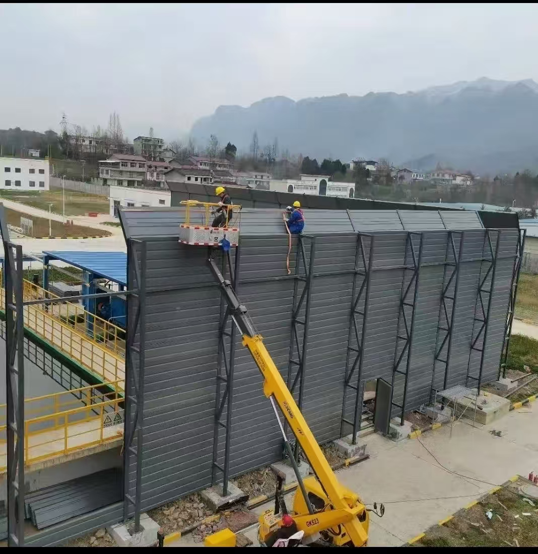 辽宁沈阳污水处理厂隔音屏障