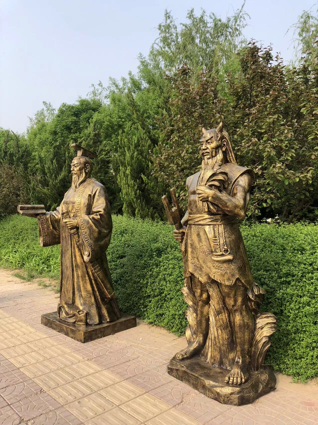人物雕塑玻璃钢